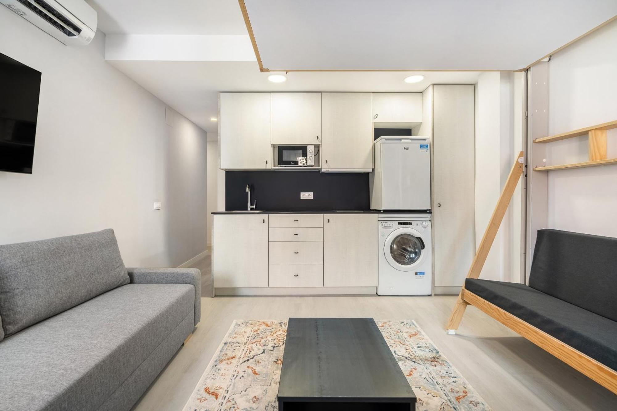 Madrid Riverside Studios Con Parking Incluido Alquiler Temporal Exterior photo